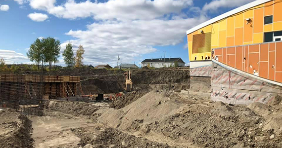 Waswanipi Aquatic Centre - Under Construction